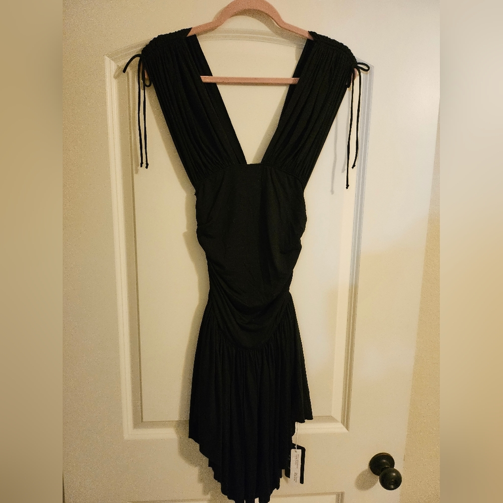 Never worn - Are You Am I AYAI Taela dress black XL